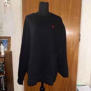 Polo crewneck sweater